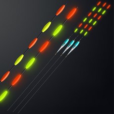 AAT 중통 외통 전자찌 59cm-70cm낚시 굵은 찌톱 장대 야광 민물 스마트, 3개, AAT-05 70cm 부력2.0g