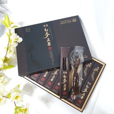 振興高麗人蔘 高麗紅蔘正果禮盒 (贈養氣飲3入禮盒) 滋補養生, 8株禮盒+品牌提袋, 1個