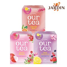 쟈뎅 아워티오렌지 자몽 블랙티 8T+핑크 리치 캐모마일 8T+베리썸 히비스커스 8T