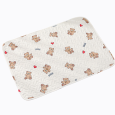 사계절 쾌적한 펫매트 산책매트, 1개, 러블리베어