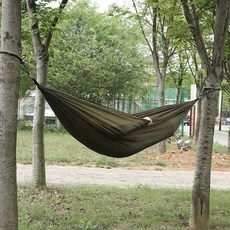 초경량해먹 카키 정원 스탠드 펜션 소풍 흔들의자 글램핑