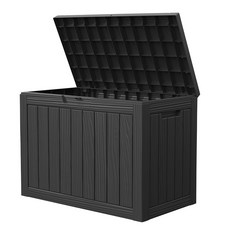지오리빙 야외 보관함 대용량 실내외 수납 정리함 데크박스 조립식창고 마당 농기구 소형 대형 수납함, 170L(CW176A)