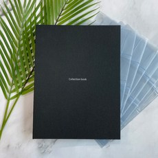 Tibutiboo貼紙相冊貼紙本 附7張內頁, 黑色