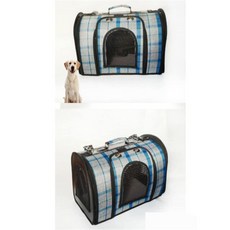 별별마켓 반려동물 블루 이동장 출입문