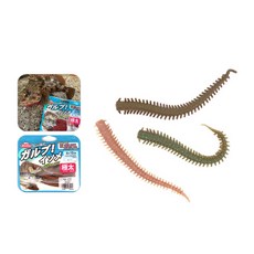버클리걸프 갯지렁이 4인치 소중대 샌드웜 볼락 우럭 루어 웜, 걸프갯지렁이G2SQIF4-C