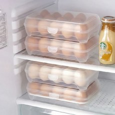 냉장고 달걀보관함 에그트레이 주방 식품 신선도 유지 계란 정리 수납케이스, 1개, 상세페이지 참조