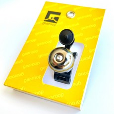 速度公園 Gearoop 綁綁鈴鐺 擊鎚360度調整 各車型適用 銅鈴 車鈴, 1個, 鈦色