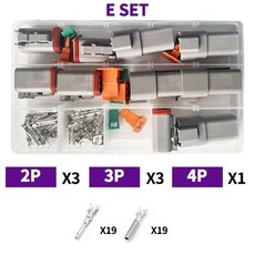 도이치 타입 자동차 커넥터 키트 방수 DT 시리즈 1 5 10 세트 도구 휴대용 박스 세트 DT06 DT04 터미널 플라이어 2 3 4 6, 1개