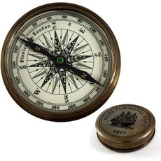 황동 나침반 로버트 프로스트 시 등산 생존 내비게이션 도구 장식용 수집 선물 아들에게 엄마 아빠 결혼식 기념일 세례