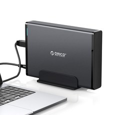 오리코 3.5형 HDD/SSD USB 3.0 SATA 하드 케이스 스탠드포함 7688, A타입 A타입