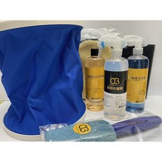 車霸-CB機車洗車組合 水鍍膜 中性泡沫 鋼圈清潔劑, 1個