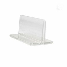 MLStore 아크릴 가림막 고정지지대 일자형 고정받침대