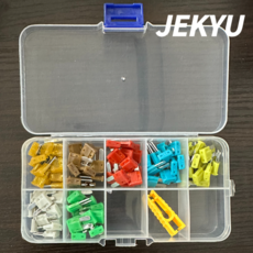 JEKYU 캠핑카 자동차용 휴즈 퓨즈 FUSE 신형 마이크로2(Micro2) 100pcs CAR FUSES, 1개
