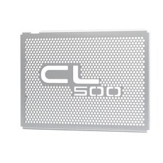 오토바이 알루미늄 부품 라디에이터 그릴 가드 커버 보호대 물 탱크 보호, 2. Silver, 기본