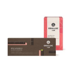 오설록 제주섬 녹차 초콜릿바 & 스윗 히비스커스 156g 1개
