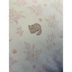 外銷韓國 蓄熱發熱輕柔雲朵被 (含提袋) 尺寸：150 x 200cm (小雙人), 奶油小花貓
