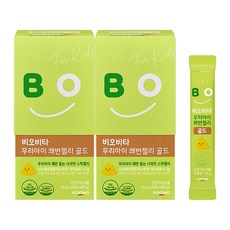 비오비타 우리아이 쾌변젤리 골드 20p, 400g, 2개