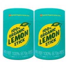 레몬 100% 유기농 레몬즙 50포 2박스, 1L