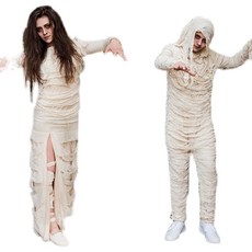 할로윈 미라 코스프레 코스튬 의상 옷 좀비 붕대