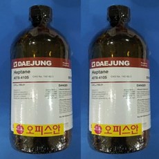 헵탄 (EP) 500ML (D.J-일본) Heptane, DAE-EP(98%), 1통