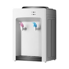 米立爾 迷你飲水機 桌面小型家用宿舍飲水設備, 1個, 1L, 限時大促-白色【燒水慢+出水小4544):限時大促-溫熱：制熱+常溫水