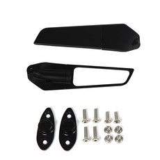 YAMAHA R6 1999- 2014 2013 2012 2011 바이크 오토바이 미러 수정 된 바람 날개 조정 가능 회전 백미러 날개