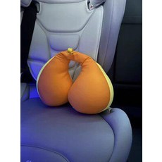 데이희 유아용목베개 유아용목배게 유모차베개 목쿠션, 맨해튼오렌지 수출용 모델