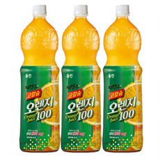 웅진 자연은 고칼슘 오렌지 1.5L 12PET lot*508bK, 1개