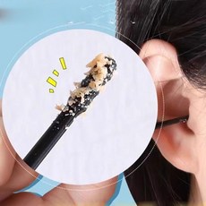 점착식 귀이개 20p 접착 면봉 귀청소 귀지 제거 귀클리너 귓밥 귀지, 6세트, 20개입