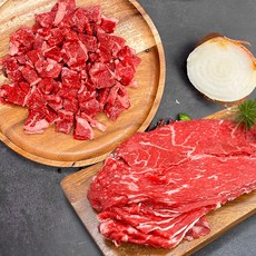 [한우마당]한우양지 1++ 투뿔 300g 양지살 치마양지 국거리 소고기 장조림 양지, 양지국거리(냉장) 300g, 1개