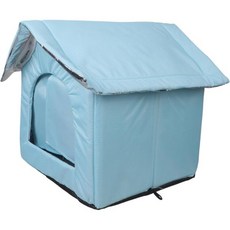 보호용 고양이 울타리 쉼터 둥지 냉기 차단 소재 안전 야외 겨울 유기묘용 집, 10