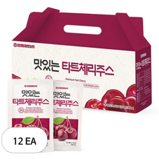 참앤들황토농원 맛있는 타트체리주스, 2.1L, 12개
