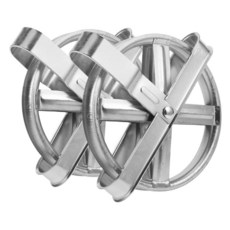 Luxshiny 빨랫줄 도르래 시스템 내후성 튼튼한 디자인 깊은 홈 야외 건조 의류용 코트 및 담요용 호환 로프 2개 244325, Luxshiny 빨랫줄 도르래 시스템 내후성 튼튼한 디