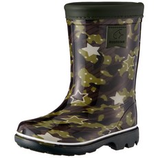 [문스타] 레인 부츠 일본제 장화 RB C65 키즈 카키 15.0 cm 2E