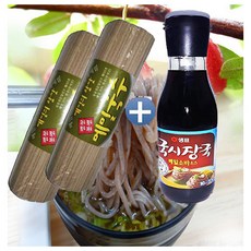 봉평 메밀국수1kgx2개+국시장국350mlx1병(묶음)12인분, 1세트
