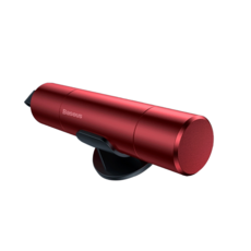 Baseus倍思 多功能汽車破窗器 求生工具安全錘 車載應急錘 逃生錘 救生錘 車窗擊破器, 紅色, 1個