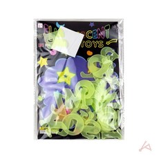 야광장식 알파벳 26p 야광알파벳 영어스티커 문자스티커 야광글자 알파벳스티커 bab+850ON