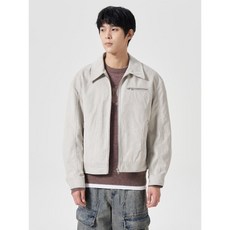 (국내매장정품) 에잇세컨즈 8SECONDS 페이크 스웨이드 지퍼 포켓 점퍼 아이보리 (26493ZDY10) 26493ZDY10 155774, L