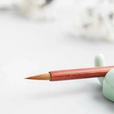 문항명필 족제비털 작은 글씨 붓 서예 캘리 동양화, 1개, 소