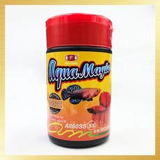 HAI FENG Aqua Magic 熱帶魚迷你顆粒飼料, 詳見包裝, 詳見包裝