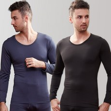 이너스유 남성 초극세사 발열 기모 내의 세트 히트텍 내복 방한