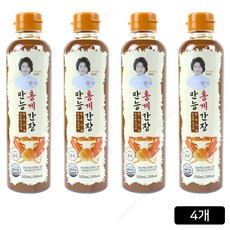 [홈쇼핑] 박미란 대가의 만능홍게간장, 4개, 500ml