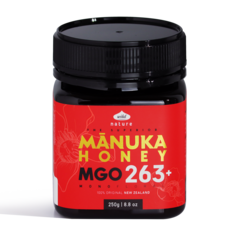 와일드네이처 뉴질랜드 마누카 꿀 MGO 263+ UMF10+ 동일수치, 1개, 250g