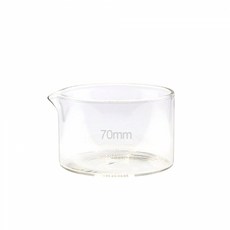 평바닥 내열유리 증발접시(70mm)