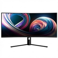 한성컴퓨터 UWQHD 1500R 커브드 리얼 180 울트라와이드 게이밍 모니터, 86.4cm, TFG34Q14W(무결점)