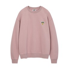 와키윌리 베이직 로고 와펜 맨투맨 핑크 325585