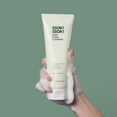에이썸 쏙쏙 포어 제주 청귤 클렌징폼 대용량 200ml 딱풀폼, 1개