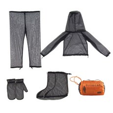 방충망 의류 정장 야외 캠핑 방충망 장갑 발 커버 바지 플라이 스크린과 등산 정원 가꾸기 호환, S, 1개