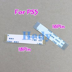 플레이 스테이션 16 컨트롤러 연결 패드 V3 케이블에 1PCS 리본 케이블 PS5 V1 플렉스 18 V2 터치, 18pin, [02] 18pin