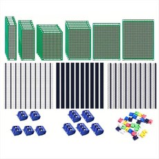 92pcs PCB 보드 키트 DIY 전자 키트 솔더 키트 용 범용 PCB 프로토 타입 보드 회로 보드